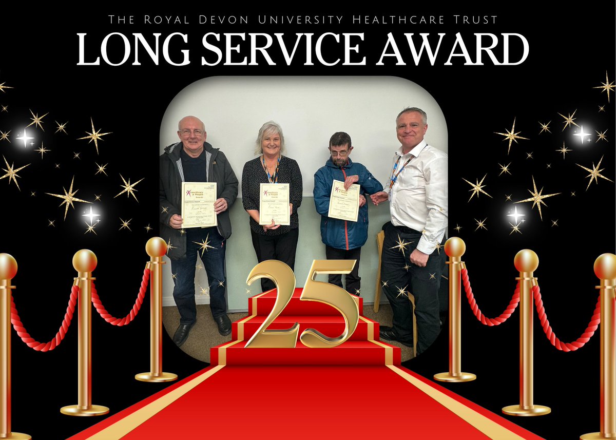 We celebrated an amazing 25 Years in Estates and Facilities yesterday with some Long Service Awards! 🎉