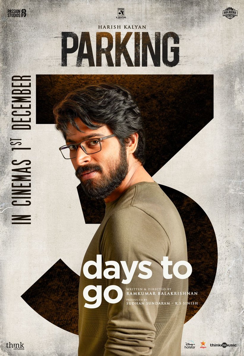 3 days to go for #Parking movie.

#ParkingfromDec1