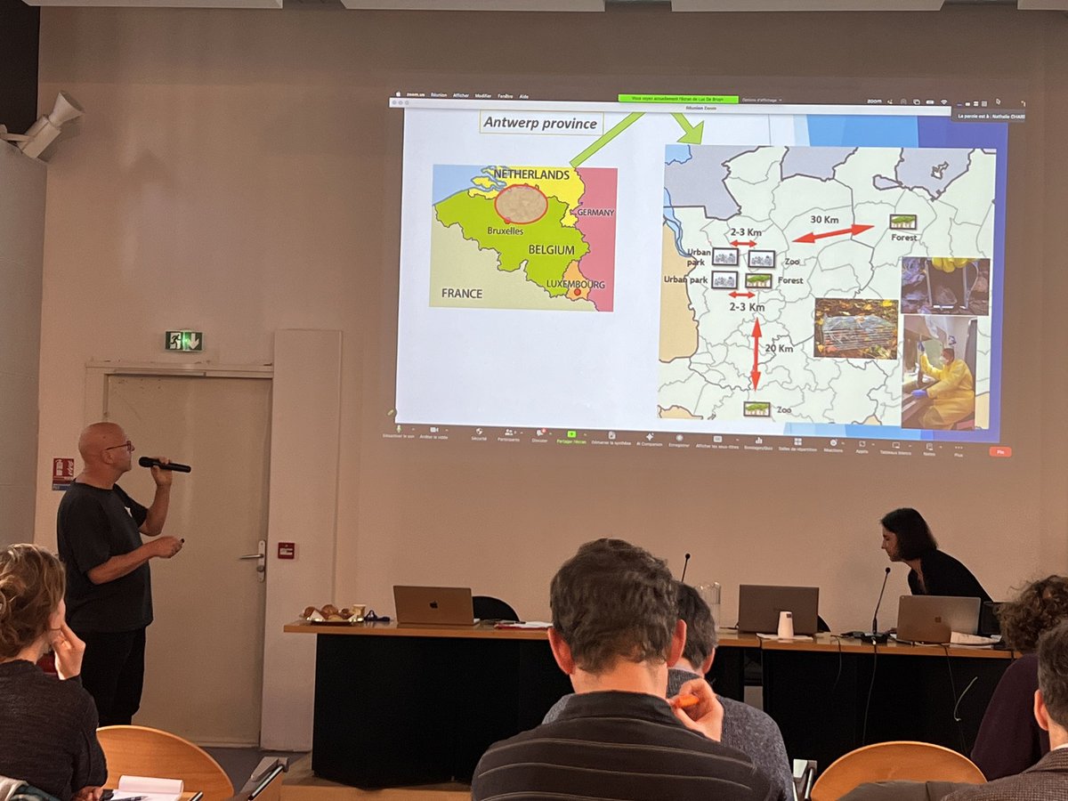 Another interesting talk on rodent borne pathogens by <a href="/Luc_DeBruyn/">Luc De Bruyn</a> and his team from Belgium <a href="/AntwerpU/">Antwerp_university</a>