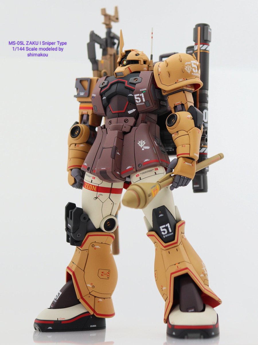 _SHIMAKOU_'s tweet photo. #盛らなくたってミキシング
HGUC ザクⅠスナイパータイプ
HGUC ReviveザクII https://t.co/rWgBQ3iOxc