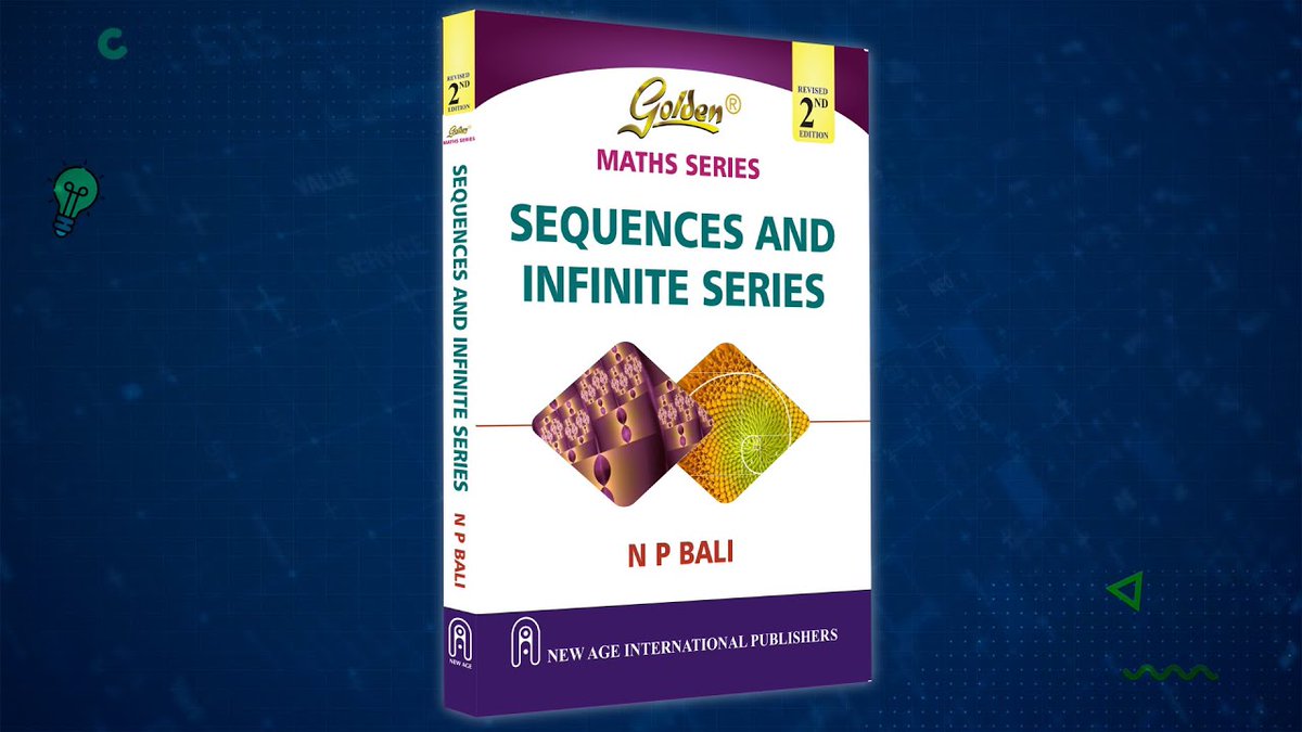 NewAgeContactUs's tweet image. Golden Maths Series Sequences and Infinite Series
youtu.be/wD-GyQW66iY?si…
#Sequences
#Mathematics
#MathAnalysis
#InfiniteSeries
#NewAgePublishers
#InfiniteSequences
#MathematicalSeries
#MathematicalSequences