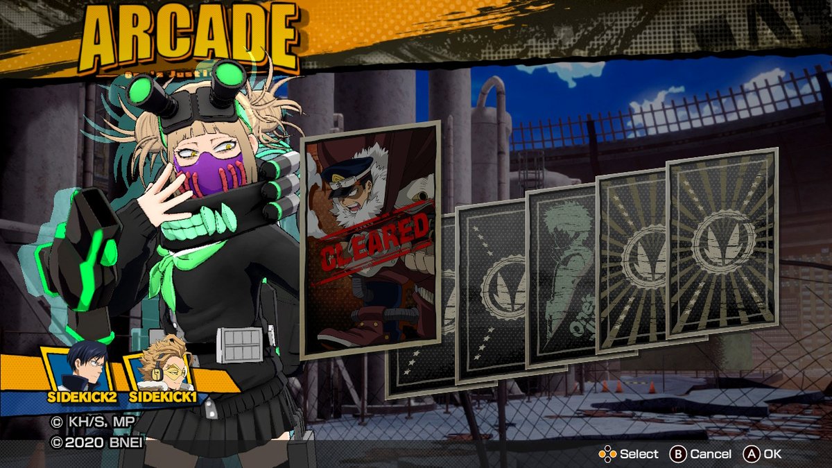 FaultHeart11's tweet photo. Toga 5 to base, first objective eliminated. #NintendoSwitch #MHA https://t.co/zztzri9Q3C
