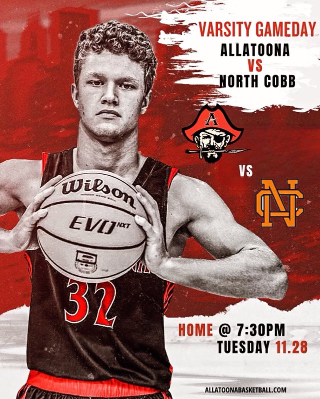 Home Game vs North Cobb
BV @ 7:30
GV @ 6:00
BJV @ 4:30
BF @ 5:45
<a href="/allatoona_hs/">Allatoona High</a> <a href="/toona_athletics/">Allatoona Athletics</a>