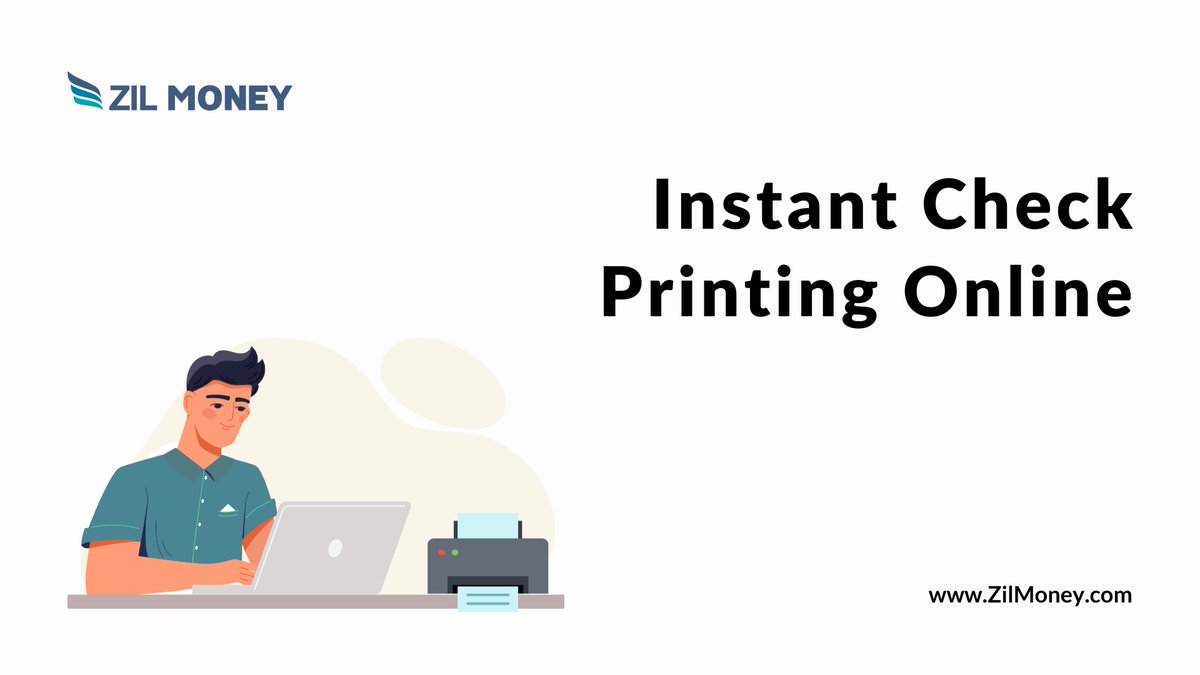 ZilMoney's tweet photo. https://t.co/XGBd1dPmZ1 allows you to print your checks online on demand using any printer from your home or office instead of a check printing software download.
Learn more: https://t.co/nq0FIy8JPN
#CheckPrintingSoftwareDownload #CheckPrintingSoftware https://t.co/32A7YuUsxC