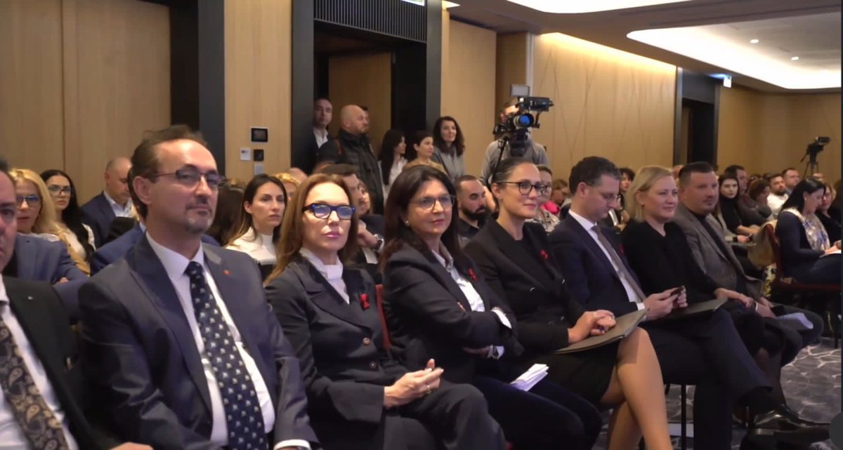 ALInvestCouncil's tweet photo. Our Head of Secretariat @lekad_ic at the 3rd Diaspora Summit on "Albanian Diaspora for Sustainable Development." Valuable insights on optimizing FDIs, accessing venture capital and business angels, and fostering dialogue &amp; cooperation among all stakeholders. 🙏to IC member #ADBC. https://t.co/1C4k3YygHz