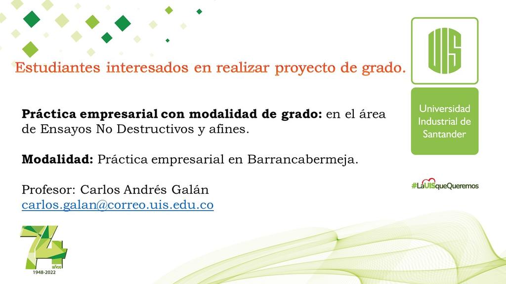 EIMCM_UIS's tweet photo. #END #PrácticaEmpresarial #ProyectoDeGrado https://t.co/EpZGQeWqbo