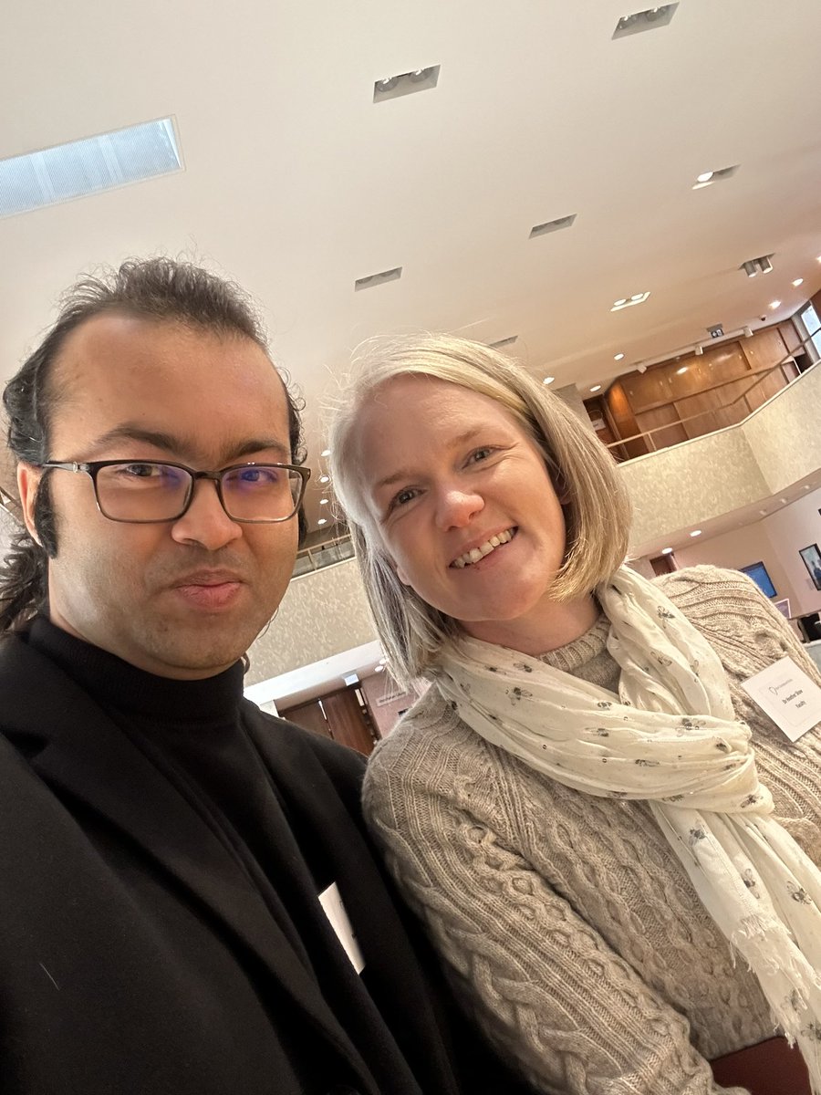 ImmunoOnc with CardioOnc - Great to meet @DrHMShaw my boss from @IOClinicalNet with mentor @AOlssonBrown - at #BCOS2023 @BritishCardioSo @BCOSCardioOnc @RCPhysicians @ICOSociety @immunobuddies @arjunkg @RickyFrazer1 @SusannahStanwa1