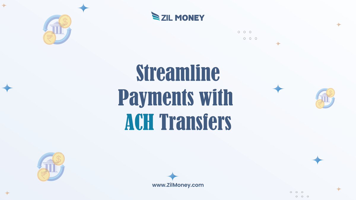ZilMoney's tweet photo. Experience seamless ACH bank transfer with https://t.co/XGBd1dPmZ1, your one clicks solution for efficient payments.
Learn more: https://t.co/txBoWCKMgD
#ACHBankTransfer #ACHTransfer https://t.co/tjH9SE2v6s