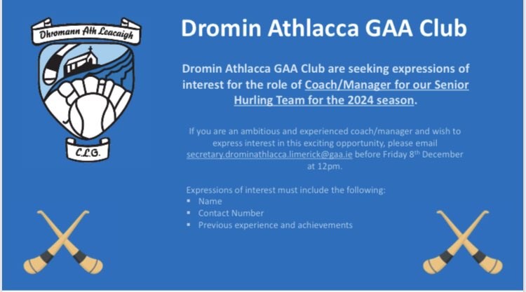 Dromin/Athlacca GAA tweet media