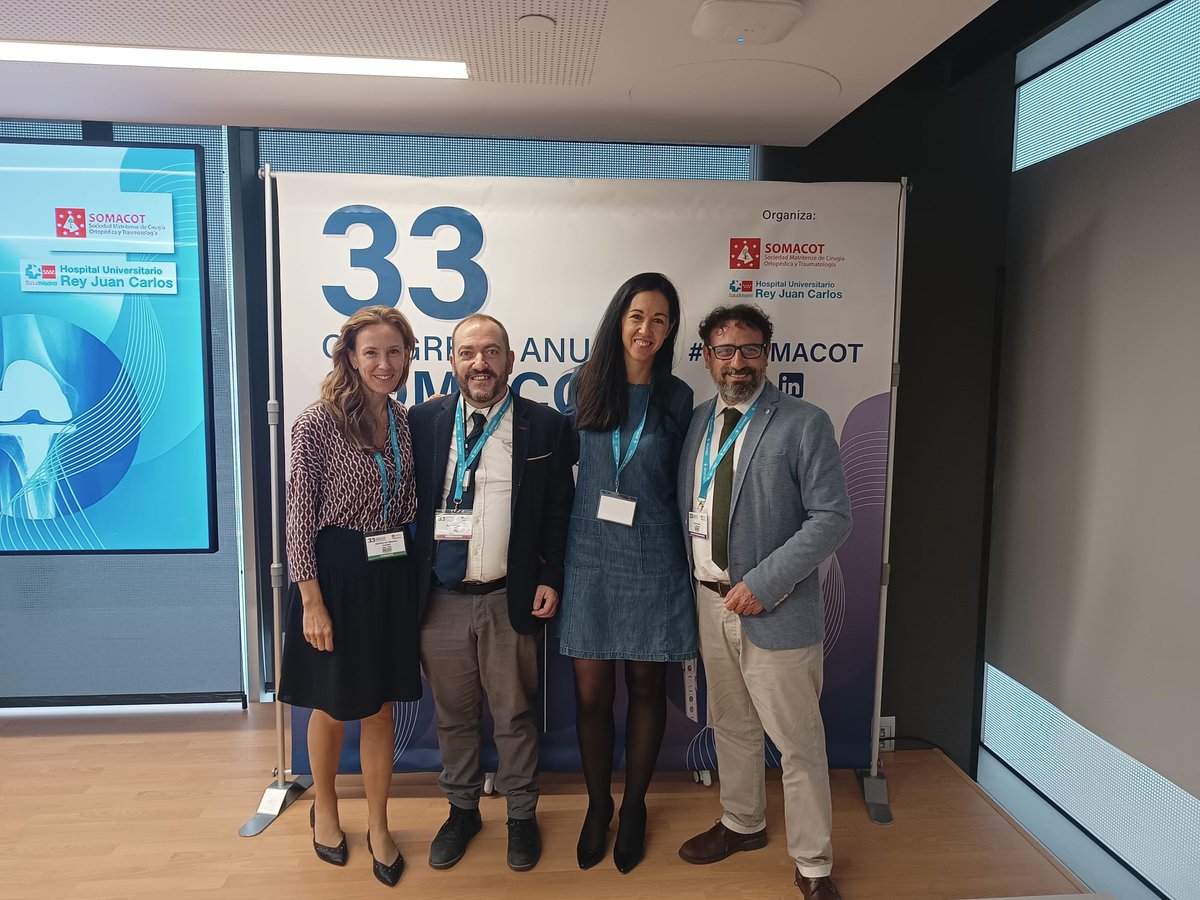 institutoIOTAM's tweet photo. El 33er Congreso de la Sociedad Madritense de Cirugía Ortopédica y #Traumatología (#SOMACOT) se celebró los días 19 y 20 de octubre en el @HUReyJuanCarlos. Al evento acudió la Dra. de #IOTAM Pilar Martínez de Albornoz, quien tuvo un papel muy activo 👇 https://t.co/z3WJifLa3Z