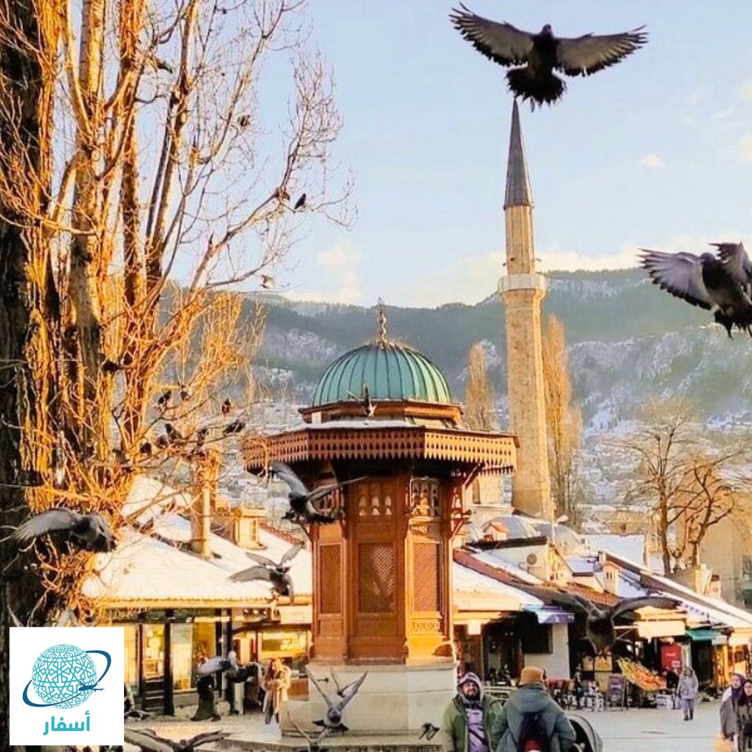 Asfaar2023's tweet photo. سبيل سراييفو
نافورة مُصممة على الطراز العثماني، وتقع في وسط ساحة باسكارسييا وقد قام محمد باشا (Mehmed Pasha) ببنائها، ووفقًا لأسطورة محلية الزوار الذين يشربون الماء من هذه النافورة سيعودون إلى سراييفو يوما ما.

للتواصل مع فريق أسفار للرحلات التاريخية
واتساب +965 50028222

#سفر https://t.co/r7XPbvwXTM