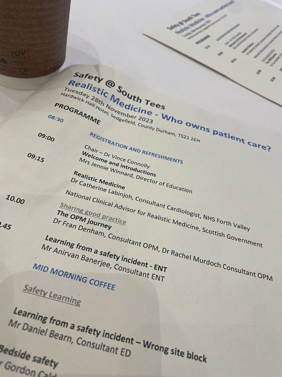 FranDenham's tweet photo. Honoured to be asked to share our journey today along with the rest of our fabulous team @DrRachelMurdoch @JcuhOpm @Natalienadine29 @VonFlinterhoff #teamopm https://t.co/FmCH29SfAM