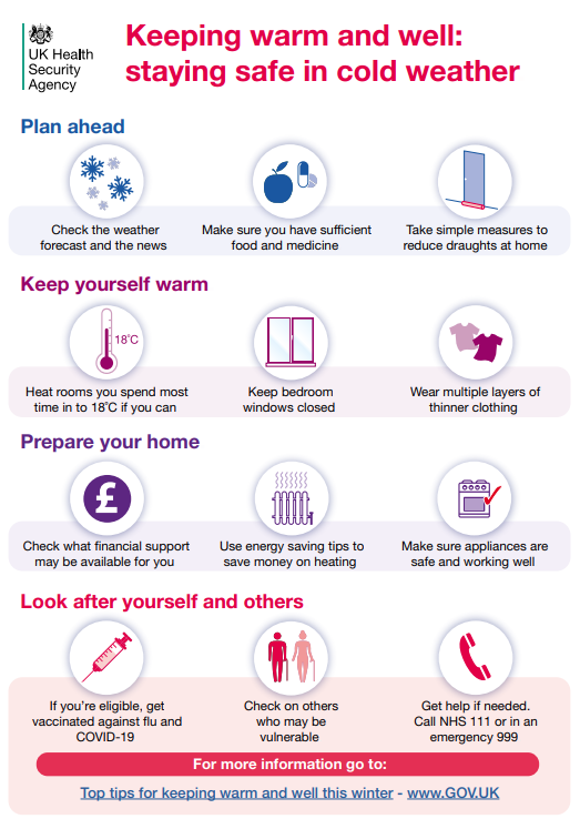 OFFICIALWMAS's tweet image. With temperatures plummeting❄️it's important to stay safe &amp;amp; help others where you can! Here's some tips on how to look after yourself in this cold weather⬇️ 

For weather updates head to ➡️metoffice.gov.uk

#KeepWarmAndSafe #ColdWeather