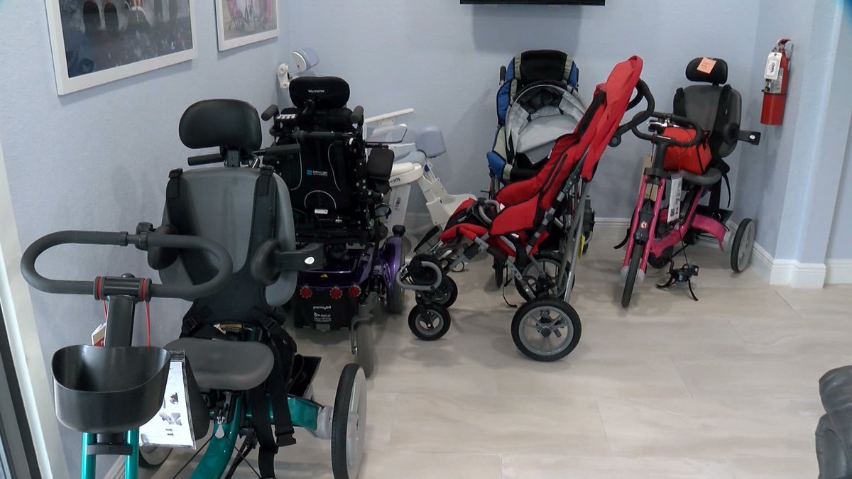 How to help kids in wheelchairs this Giving Tuesday | <a href="/chloesparkswfla/">Chloe Sparks</a> reports bit.ly/3T0xxMw