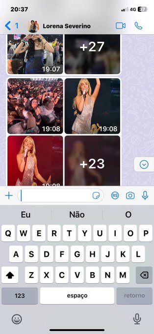 Olhaoclickbait's tweet image. 🚨 ATENÇÃO: 🚨 Fã de Taylor Swift tem 📱 roubado após o show da cantora em São Paulo, pede 📸 da apresentação e o ladrão envia arquivos. A jovem compartilhou os prints na rede e a história se tornou viral! 🌟 #TaylorSwift #RouboDeCelular