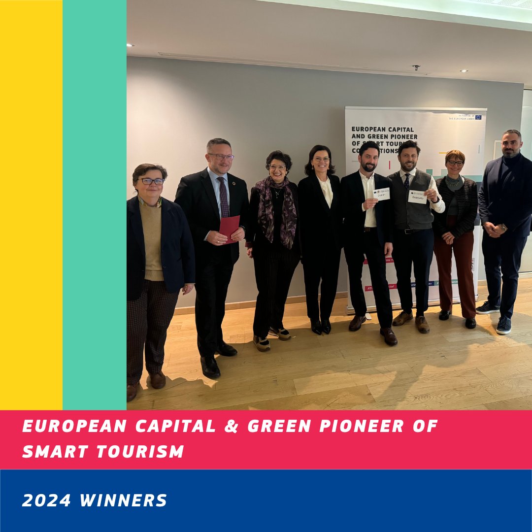 EU_Growth's tweet photo. 🏆 Congratulations to the winners of our 2024 tourism competitions:
#EUTourismCapital - Dublin 🇮🇪
#EUGreenPioneer - Grosseto 🇮🇹
🗺️ Learn more about best practices from smart + sustainable destinations 👉 https://t.co/c3zxy2f68X
#EUTourism https://t.co/AHzRQTYkU0