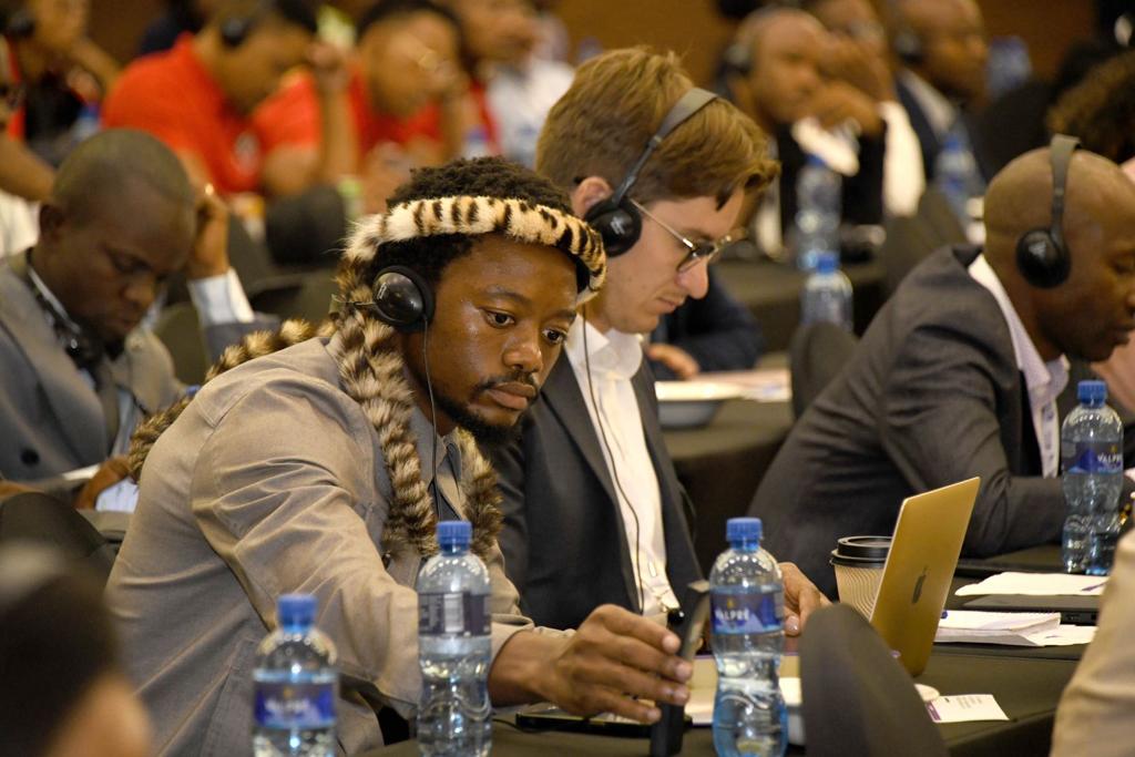 _AfricanUnion's tweet photo. What makes this #MensConference on #PositiveMasculinity exceptional is that our focus is on the role of men &amp; boys in bringing about a world free of gender-based violence.
 We seek a world in which every African man, woman &amp; child can live in freedom &amp; equality-@CyrilRamaphosa https://t.co/qYKm140Ldy
