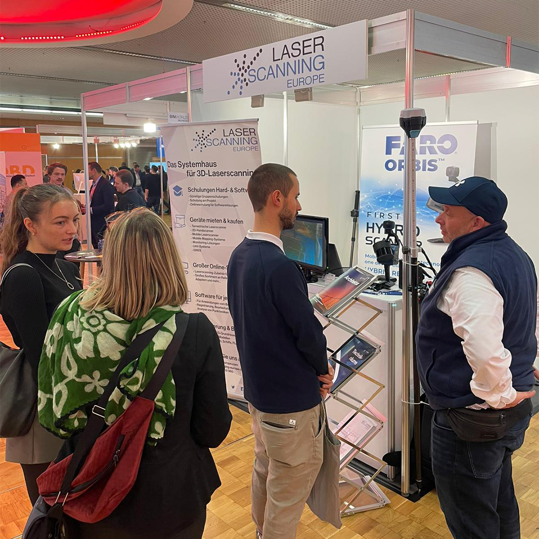 Laserscanningeu's tweet photo. Wir sind auf der @BIMWorld_DE MUNICH vor Ort. 👀✅

Schaut gern mal vorbei! Ihr findet uns in der Halle B0 am Stand 244. 📍

#bimworldmunich #exhibition #bim #messe https://t.co/T6SSJfwOYq