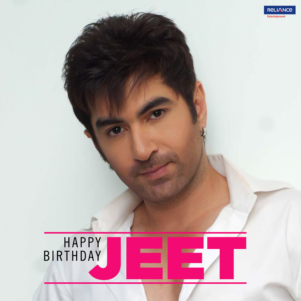 RelianceEnt's tweet photo. The superstar whose swag wins everyone over. Here's wishing @jeet30 a very happy birthday.
#HappyBirthdayJeet #Deewana #Boss #Game #Bachchan #Abhimaan https://t.co/ENyIXV8OKr