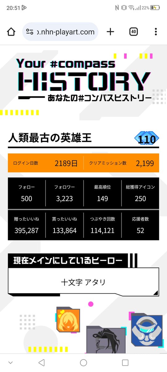 #コンパス履歴書 
履歴書持ってないのでこれ使います。エンジョイ勢です、遊んでくれる人募集！

いいねかRTで気になった人お迎え行きます！( •̀ω•́ )✧