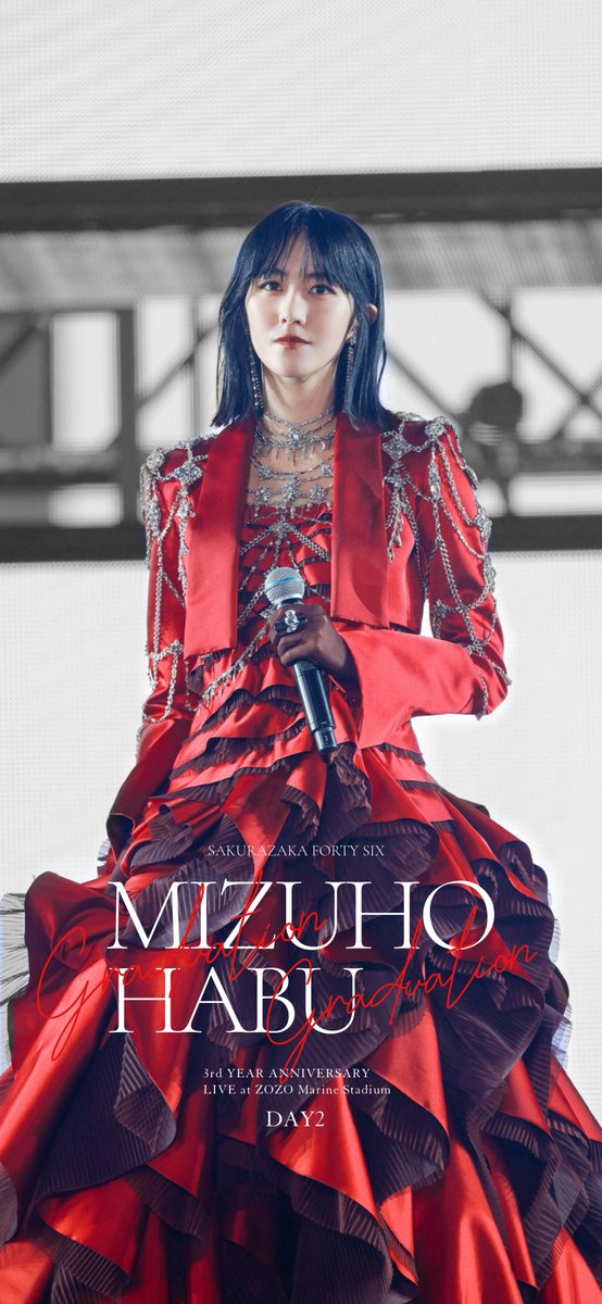 櫻坂46 3rd YEAR ANNIVERSARY LIVEのライブフォト壁紙を制作しました