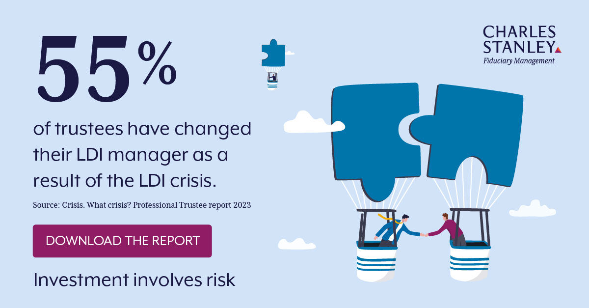 Our latest research shines a spotlight on current priorities for Professional DB Scheme Trustees and their boards. 

Get your free copy today ➡️ bit.ly/3GhlanH 

Investment involves risk