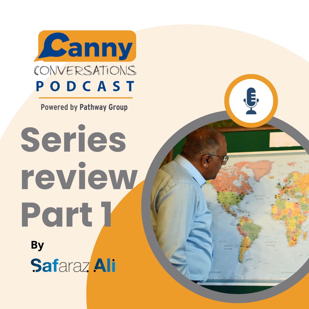 Series review part 1 #Podcast by @SafarazAli
In this episode of #CannyConversations we recap the first 4 episodes: key topics condensed into digestible bullet points and reflecting on them.
eu1.hubs.ly/H067MC90