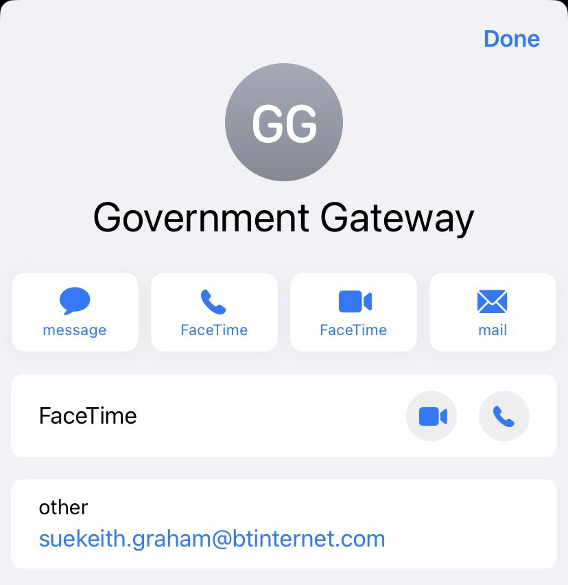 So many scams about of this time of year - don’t click on links in emails, even if you think it’s from a reputable source. Look who is masquerading as ‘Government Gateway’ 🤬