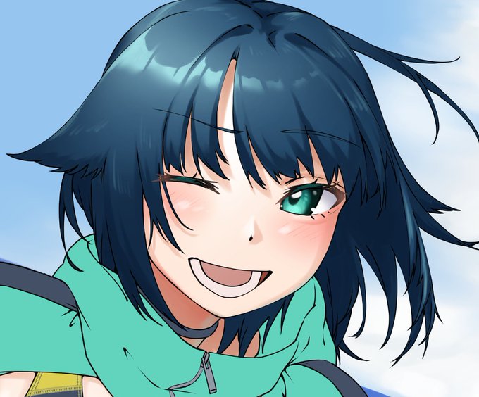 まだとちゅうだけど最強にかわいいお顔描けてる