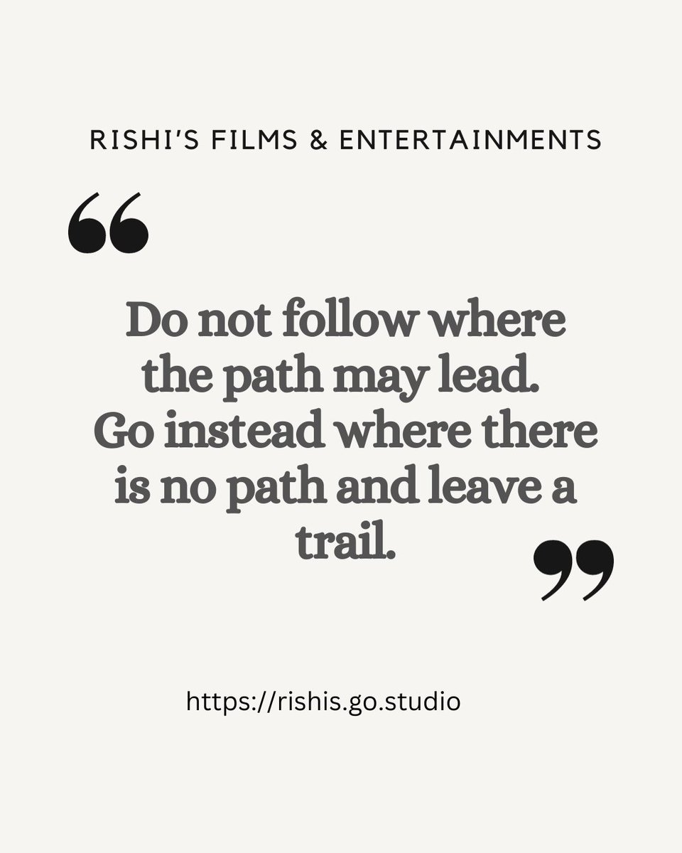 Step away from the ordinary, wander into the extraordinary!  Blaze your own trail and inspire others to follow.  #Trailblazer
#rishis #films #leaderquotes #leadership #quotes #smartquotes #success #leader #lifequotes #nicequotes #inspiredquotes #motivationyou #kingofquotes