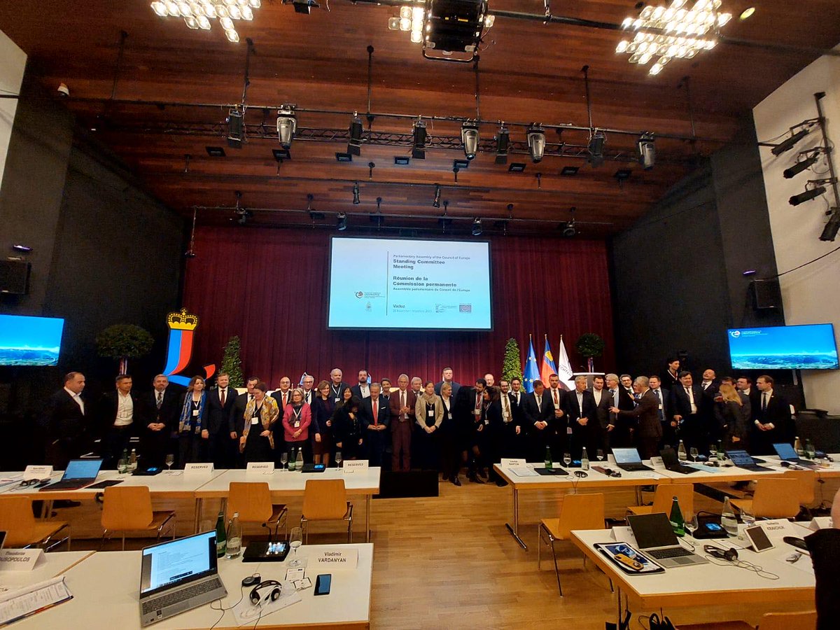 Member of Kosova’s Delegation to <a href="/PACE_News/">PACE</a>, Mr. Enis Kervan, is attending the meeting of the Standing Committee, held in Vaduz, Lichtenstein, alongside the other  PACE delegations. Wishing Lichtenstein success in the six-month chairmanship of the Council of Europe.