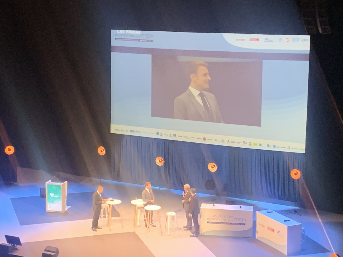 marc lafosse (@marclafosse) on Twitter photo #AEM2023 Le Président de la République <a href="/EmmanuelMacron/">Emmanuel Macron</a> annonce la présence d’appels offres commerciaux hydroliens dans la future #PPE pour soutenir cette énergie renouvelable marine en plus de celle de l’éolien en mer. #industrie #souveraineté
<a href="/CMN_officiel/">CMN - Constructions Mécaniques de Normandie</a> #hydroquest #flowatt #AEM2023 Le Président de la République <a href="/EmmanuelMacron/">Emmanuel Macron</a> annonce la présence d’appels offres commerciaux hydroliens dans la future #PPE pour soutenir cette énergie renouvelable marine en plus de celle de l’éolien en mer. #industrie #souveraineté
<a href="/CMN_officiel/">CMN - Constructions Mécaniques de Normandie</a> #hydroquest #flowatt