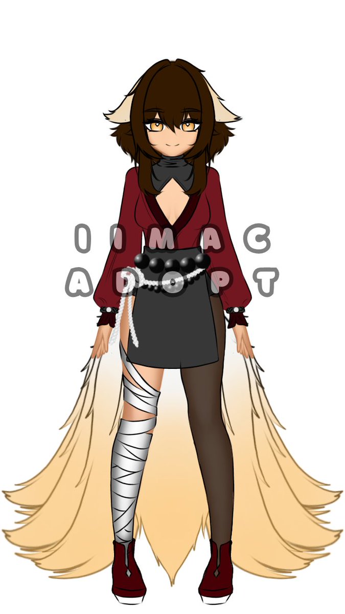 CAMI_burbur's tweet photo. ADOPTABLE ( Auction ) ♡ #2  
SB : $10
AB : $30 (With Commercial Use)
Minimum increase : $5  
Payment : PayPal  / Gcash (for filipino citizens)

#adopt #adoptable #adoptables #characterdesign #auction 

🦊 Auction below https://t.co/OptEbay2Kq