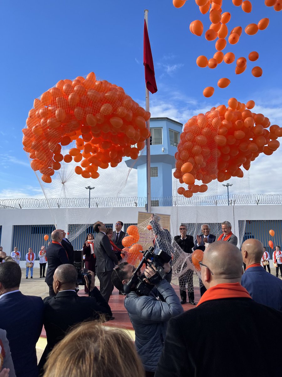 AmbLarsen's tweet photo. Aujourd’hui à la prison de Larache 2 j’ai participé à la rencontre nationale au profit des femmes détenues. Impressionné par le travail de la ⁦@DGAPROfficiel⁩. https://t.co/hwFm01gaJ5