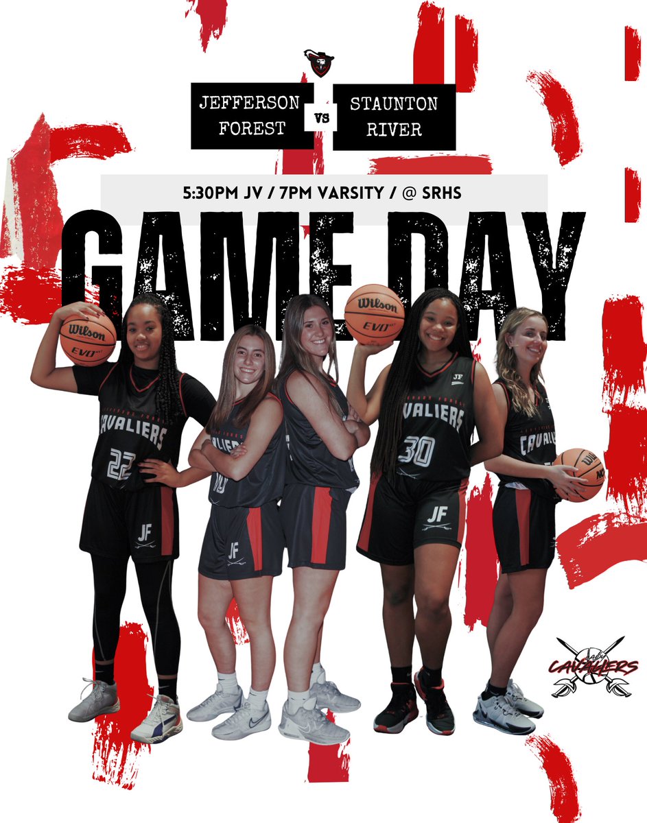 Season opener tonight! Our JV and Varsity teams travel to Staunton River to kick off the 2023-2024 season!! Tip off is 5:30 and 7:00. We’d love to see you there! #LadyCavs #LetEmKnoww #LeaveYourMark #StriveAndThrive