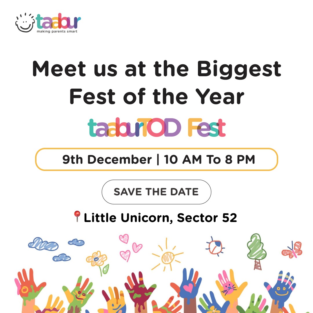Loads of fun await you at #taaburTOD Fest, happening on 9th December, 10 AM to 8 PM! ❤️

A full day packed with 25+ activities in our wonderland @ Little Unicorn. We have children across 0-3Y, 3-6Y &amp; 6+ covered.

Buy your Ticket! 
rzp.io/l/taaburFest
