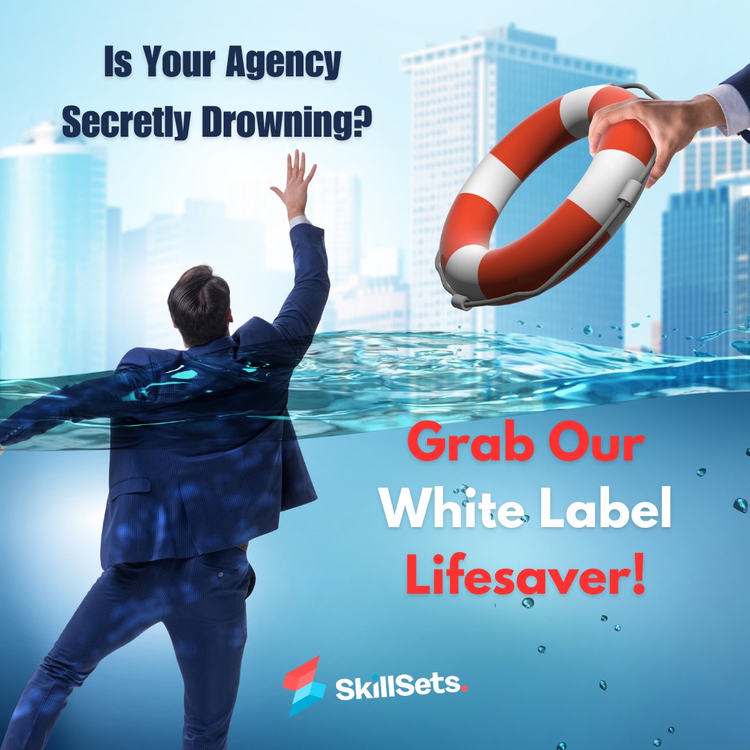 SkillSetsPH's tweet photo. Quit doggy paddling to stay afloat! Our behind-the-scenes experts will secretly service your clients while you relax poolside with clients none the wiser! ✅

#skillsetsmarketing
#digitalmarketing
#whitelabelmarketing https://t.co/EylvaaTPz5