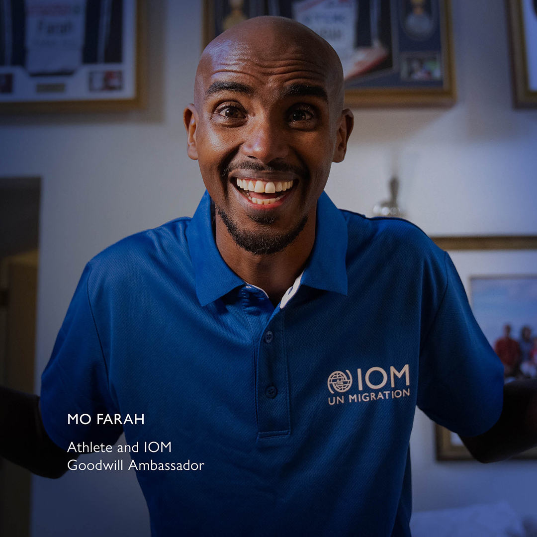 IOM - UN Migration 🇺🇳 (@unmigration) on Twitter photo 📣 Olympic gold medalist and running legend <a href="/Mo_Farah/">Sir Mo Farah</a> joins IOM as its first global Goodwill Ambassador!
It is a transformative step in IOM’s history. We are proud to present our first ambassador to amplify voices in support of migration.
Welcome!
iom.int/Z4n 📣 Olympic gold medalist and running legend <a href="/Mo_Farah/">Sir Mo Farah</a> joins IOM as its first global Goodwill Ambassador!
It is a transformative step in IOM’s history. We are proud to present our first ambassador to amplify voices in support of migration.
Welcome!
iom.int/Z4n