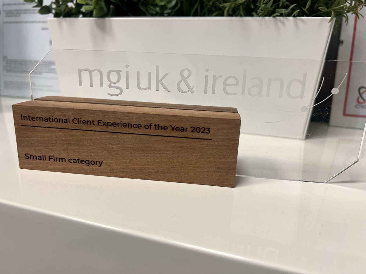 AK_Accountants's tweet photo. We were delighted to receive this award from @MGIWorldwide for our work advising international clients who have business operations in the UK. 

Read more: 

https://t.co/nQswhCcKGd https://t.co/Uvk9TJCuad