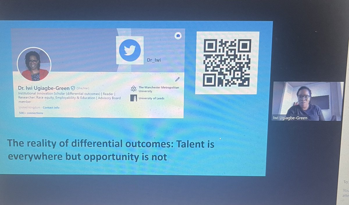 Awesome to have sector legend <a href="/dr_iwi/">Dr Iwi Ugiagbe-Green</a> talking about such an important topic at #EmpLab23