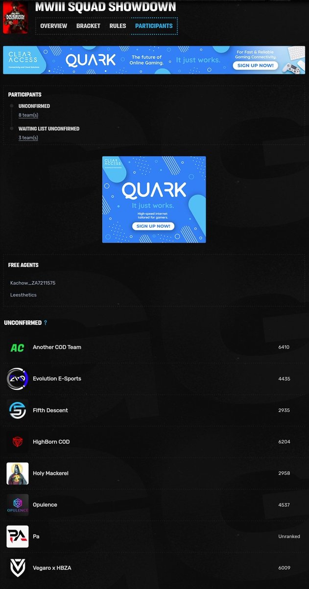 CODZA Intel tweet media