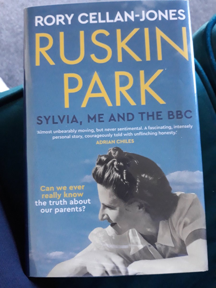 It finally arrived in the library & as I was 1st in the reserve queue, I got  to pick it up this morning. Really looking forward to reading #RuskinPark by @ruskin147