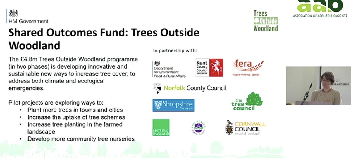 AABiologists's tweet photo. @TheTreeCouncil @BBCBreakfast @JessicaAllan2 @DefraGovUK @FeraScience Louise Hill @DefraGovUKand Jackie Shallcross @TheTreeCouncil introduces 'Trees Outside of Woods' project, which is a £4.8M funded scheme to do exactly as it says.... #AABTrees
https://t.co/LFEdp6IaFP https://t.co/PSZKJkE7DL