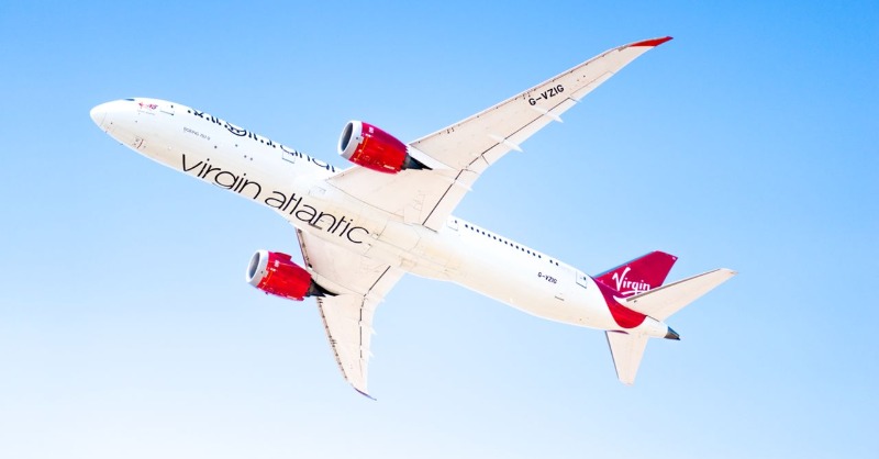sheffielduni's tweet photo. We have takeoff! ✈️

Today is a historic day. We're proud to be part of Flight100, a pioneering research project led by @VirginAtlantic, to launch the world’s first transatlantic flight by a commercial airline using 100% sustainable aviation fuel (SAF). #VS100