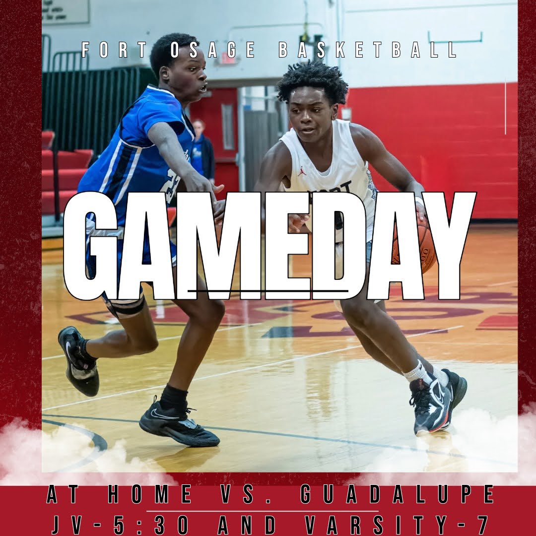 fortbball's tweet photo. It’s GAMEDAY!!! We kick off the season with a non conference matchup at home versus Guadalupe. JV at 5:30 and Varsity at 7. #US https://t.co/pWRQWA9KGs