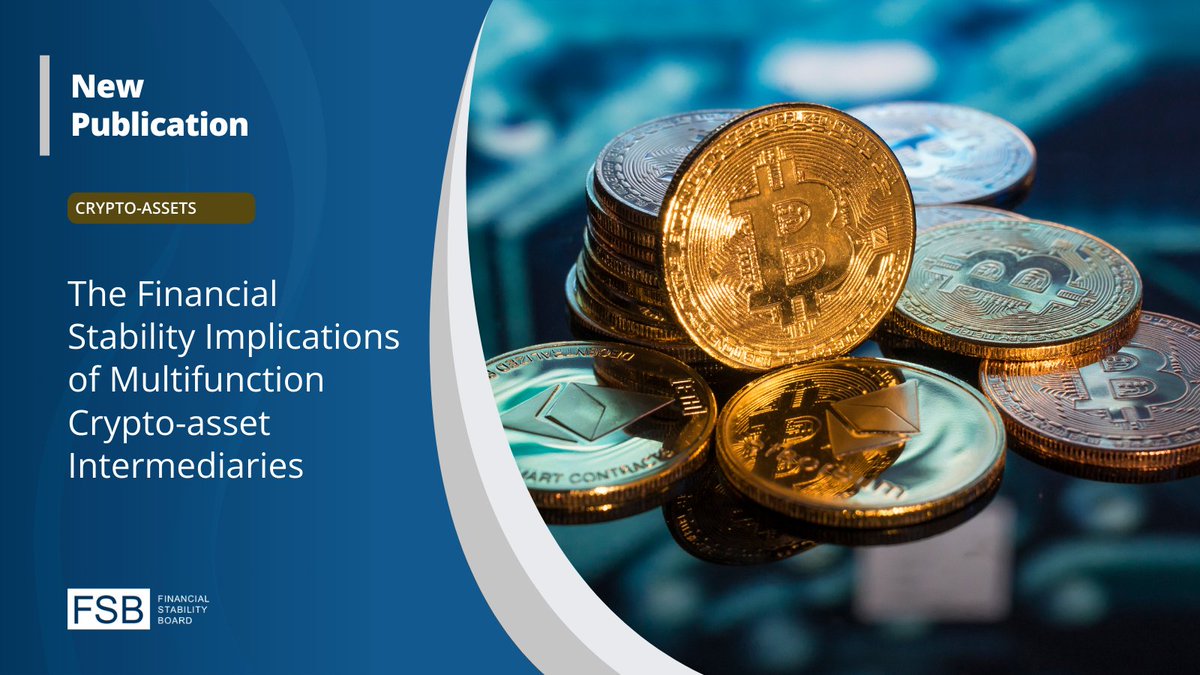 Multifunction crypto-asset intermediaries (MCIs) are a critical component  of the #cryptoasset ecosystem as their business models have expanded and  continue to evolve. Our report looks at MCI vulnerabilities and risks they  may