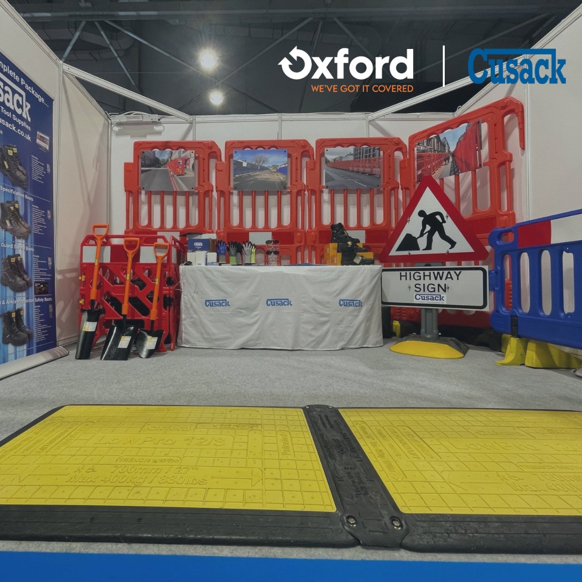 We are at <a href="/RoadExpoScot/">Road Expo Scotland</a>, exhibiting with @pfcusacks today and tomorrow!
 
Come to stand B23 to learn more about our LowPro 15/10 Trench Cover. Suitable to hold 3.5T vehicles over a 900mm excavation.

Find out more here: oxfordplastics.com/en-gb/products…

#RoadExpo23
#BridgesScot23