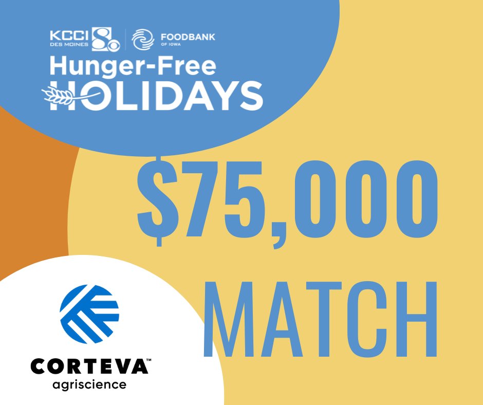 It's #GivingTuesday and <a href="/KCCINews/">KCCI News</a> is reporting live from Food Bank of Iowa. Along with our 700 partners, we're serving record numbers who need help with food this holiday season and beyond. Your donations make Hunger-Free Holidays possible. hungerfreeholidays.org 515-564-0332