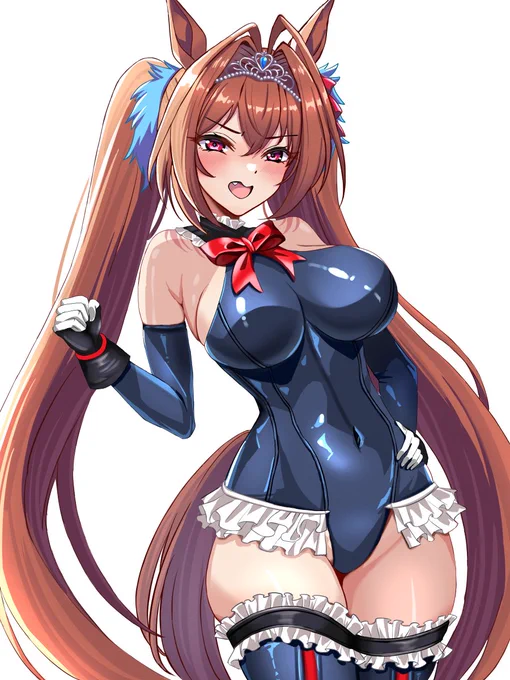 #いいニーハイの日#ダイワスカーレット 2回目の再掲ですが… 