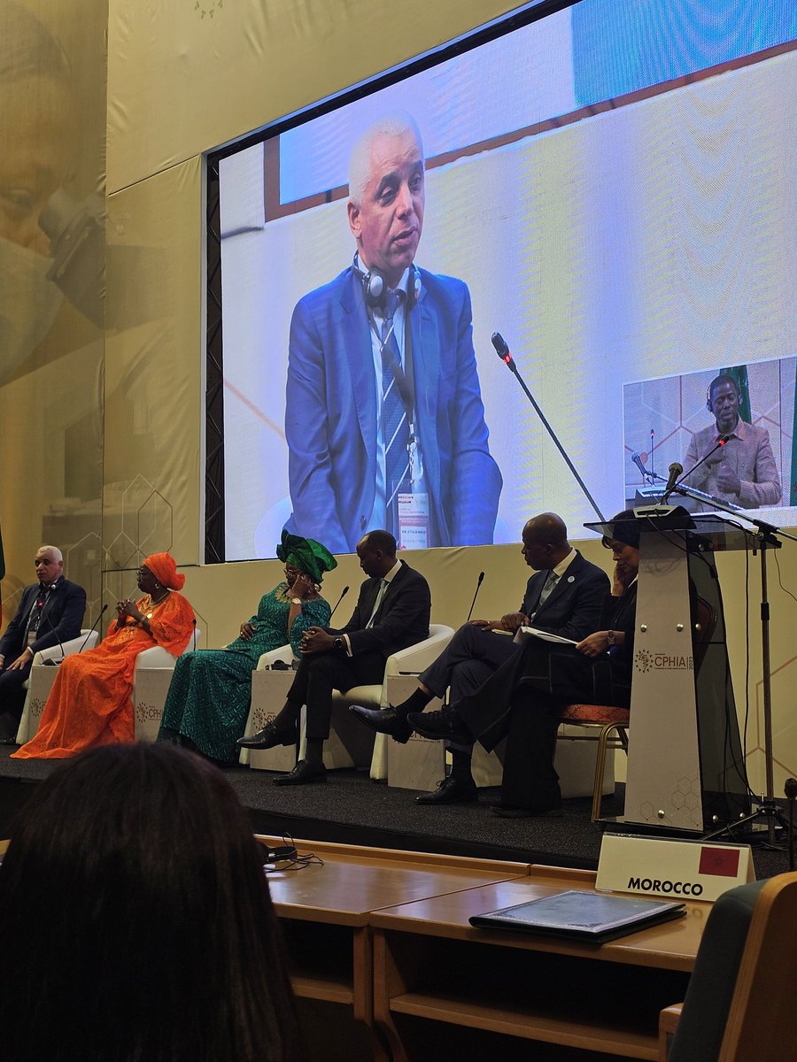 Morocco made huge investments into pharmaceutical manufacturing. We need to join hands, work in synergies, and establish an ecosystem to allow exchanges of products and technologies to respond to our continent needs. HE Moroccan health minister at @CPHIA_AfricaCDC
<a href="/Zain_Verjee/">Zain Verjee</a>